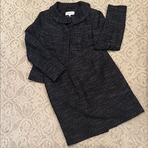 Calvin Klein Black and White 2 piece career suit